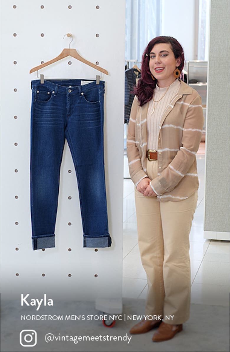 Dre Low Rise Slim Boyfriend Jeans, sales video thumbnail