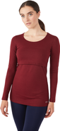 Modern Eternity Maternity Charlotte Long Sleeve Nursing & Maternity Top