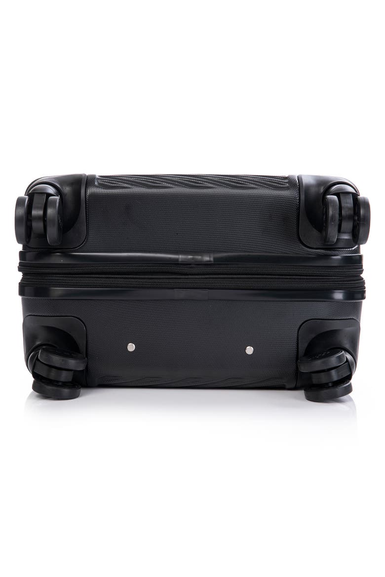 Avenza Hardshell 3-Piece Spinner Luggage Set, Alternate, color, BLACK
