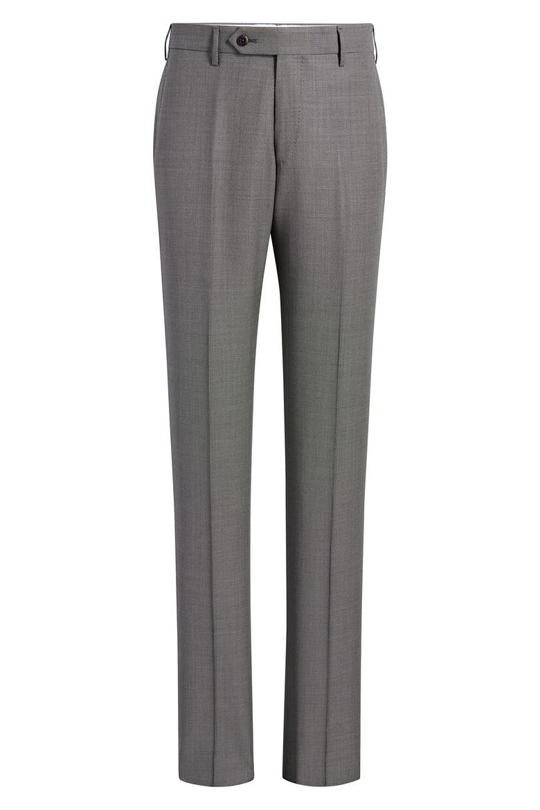 Parker Wool Trousers, Main, color, LIGHT GREY