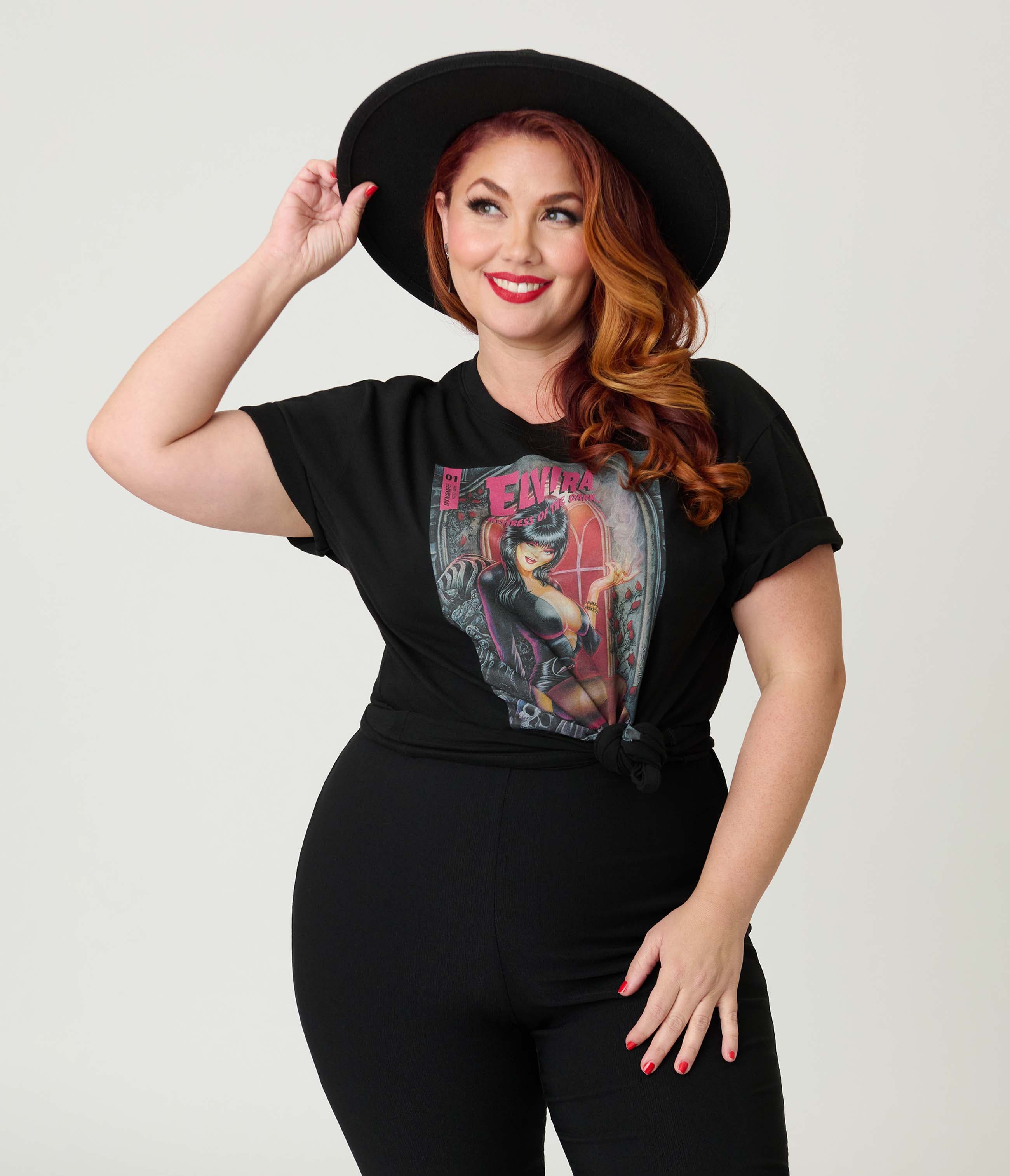 selected Black W/Elvira Graphic