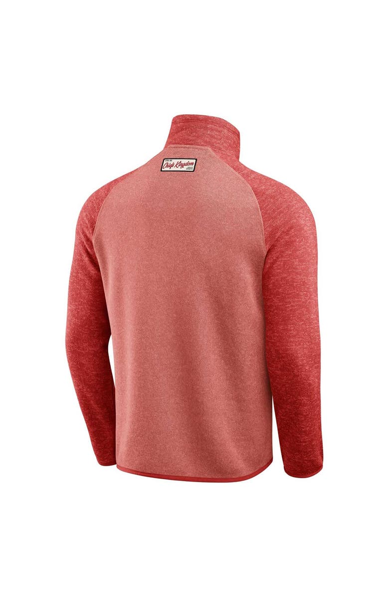 Darius Rucker Collection by Fanatics Men's Darius Rucker Collection by Fanatics Red Kansas City Chiefs Tonal Quarter-Zip Jacket, Alternate, color, Red