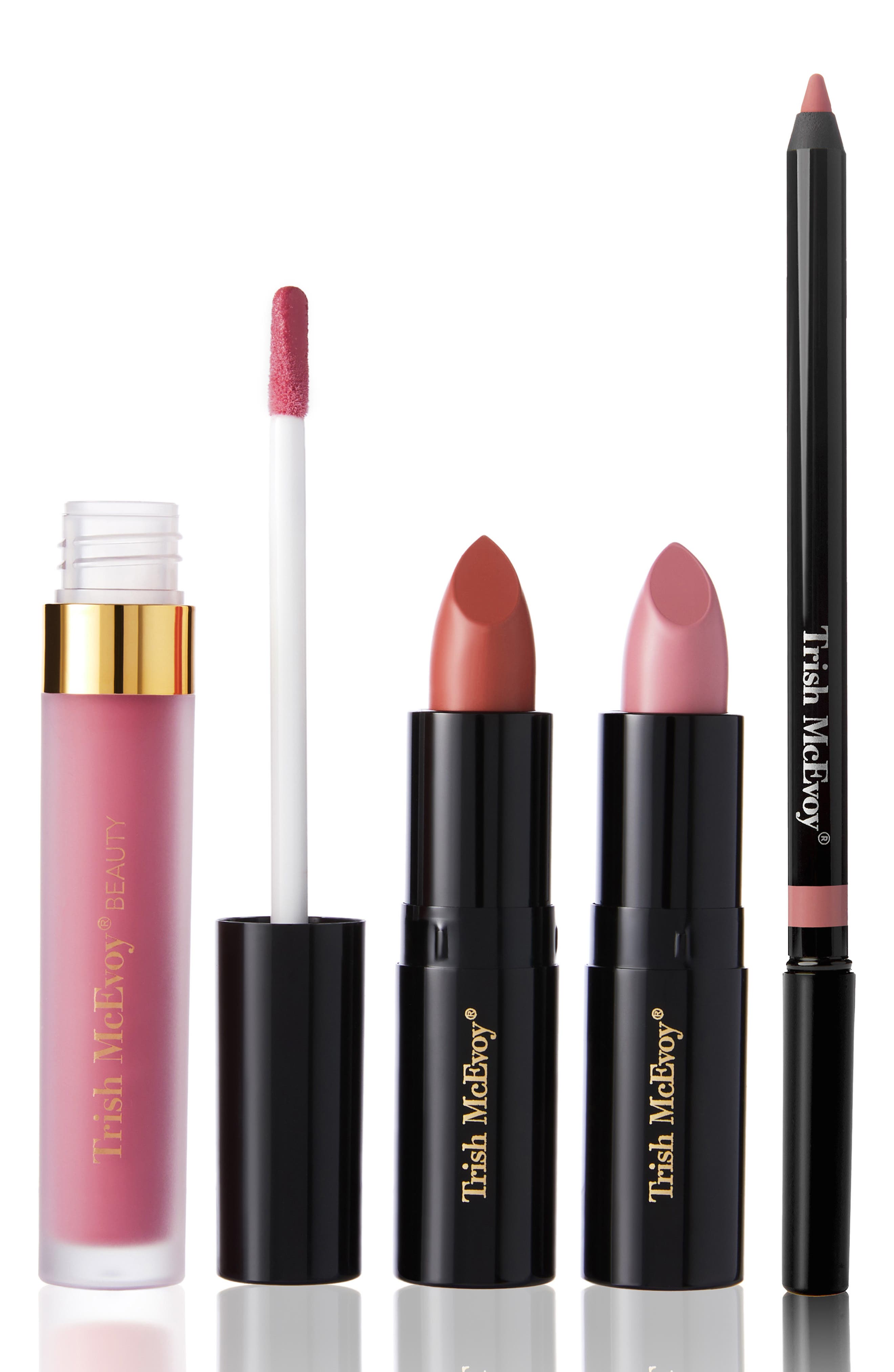 Trish McEvoy Pout Perfecting 4-Piece Collection Set $123 Value (Women ...