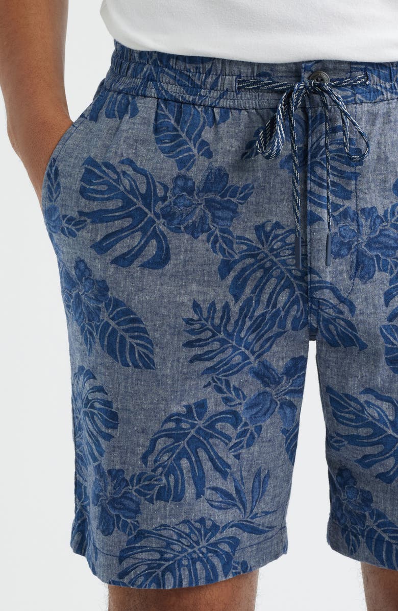 Tommy Bahama Azule Linen Blend Shorts, Alternate, color, Insignia Blue