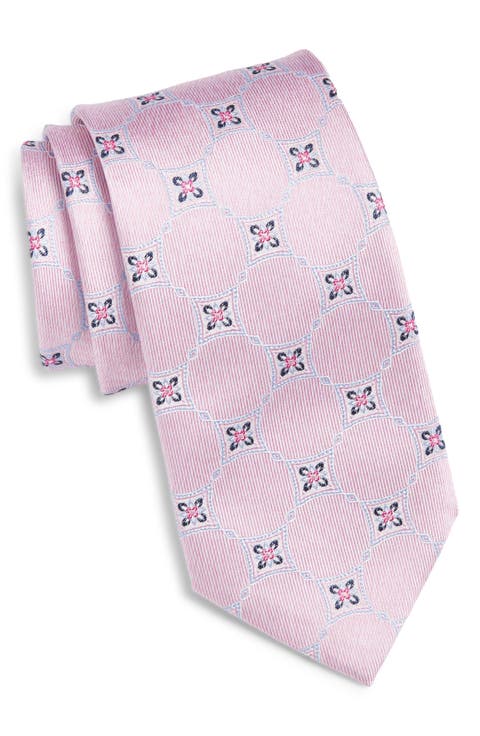 Geometric Silk Tie