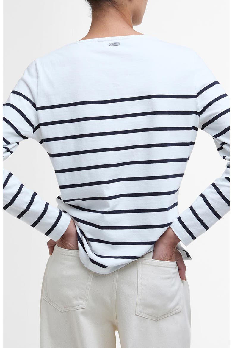 Bradley Stripe Cotton Top, Alternate, color, CLOUD STRIPE