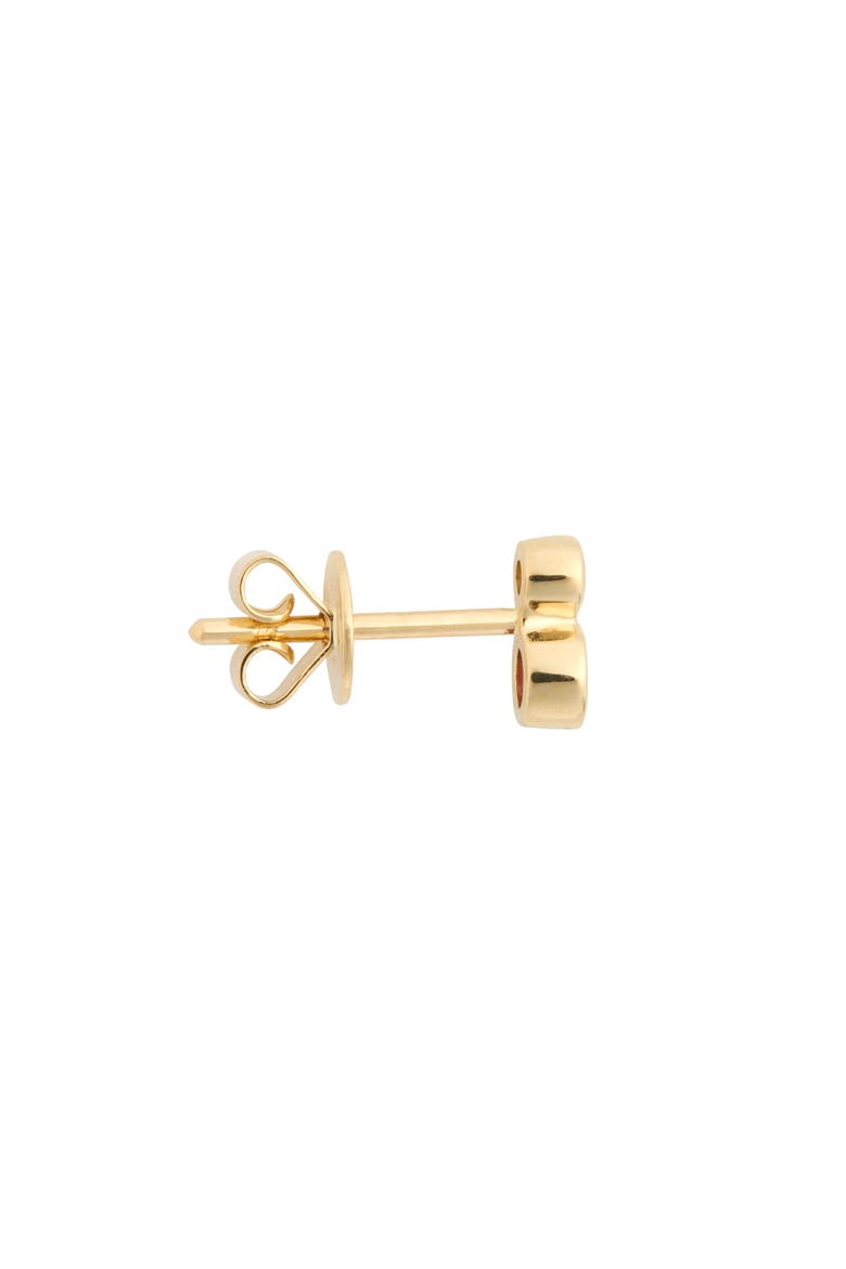 El Mar Stud Earrings (Nordstrom Exclusive), Alternate, color, 18K YELLOW GOLD - RUBY