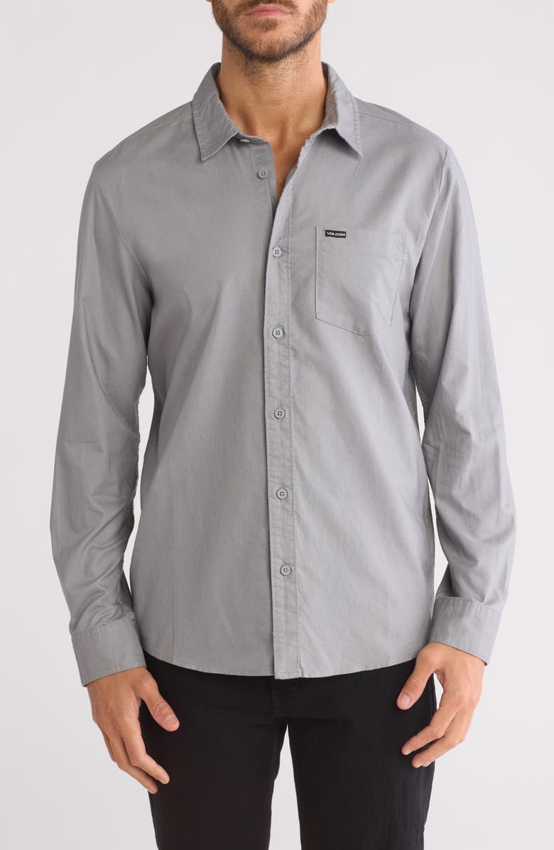 Volcom Orion Button-Up Shirt, Main, color, 