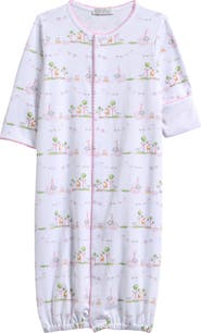Kissy Kissy Noah's Print Convertible Pima Cotton Gown