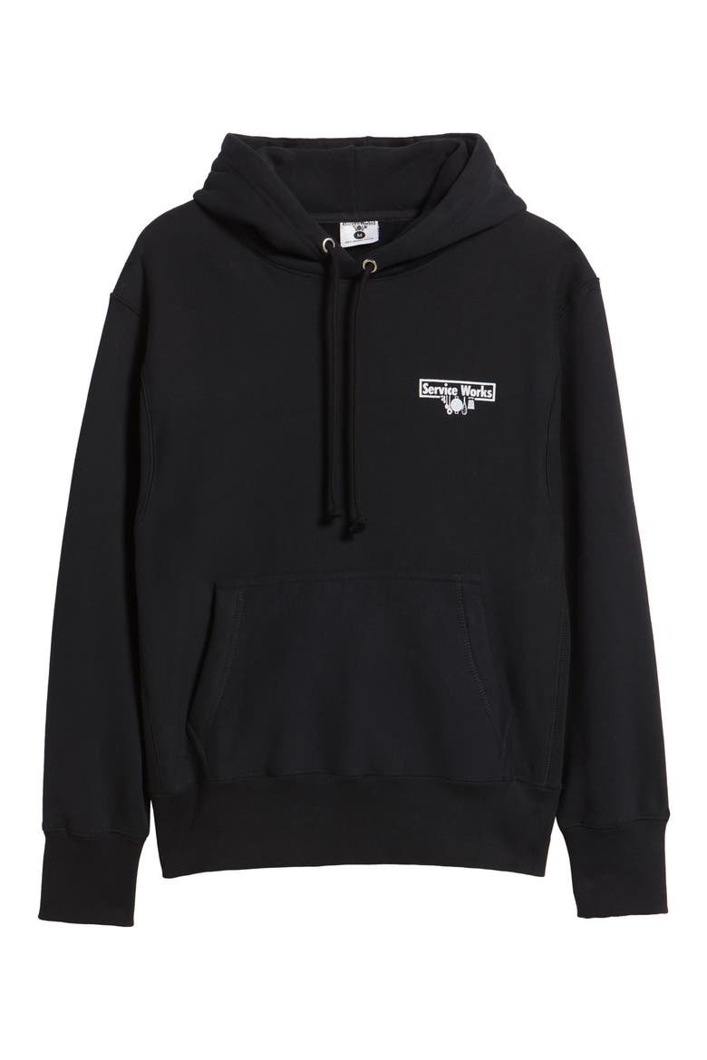 Trademark Hoodie, Alternate, color, BLACK