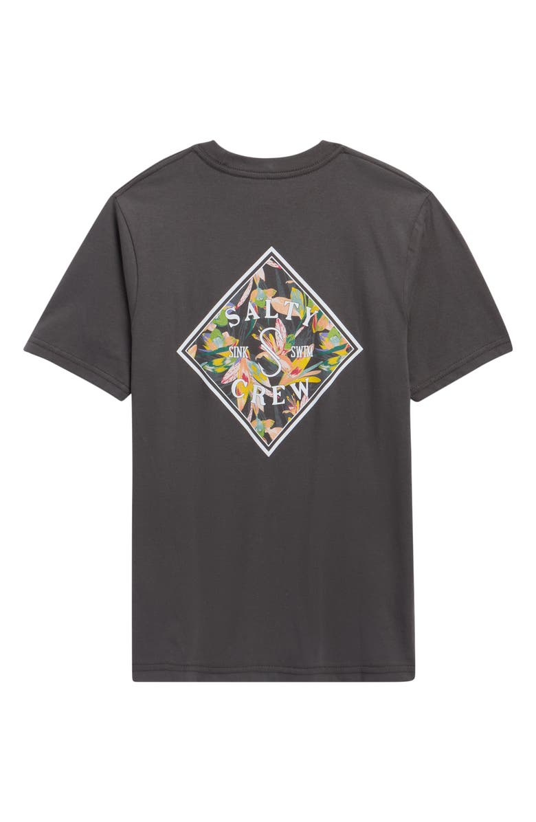 Salty Crew Kids Tippet Fill Cotton Graphic T-Shirt, Alternate, color, Charcoal
