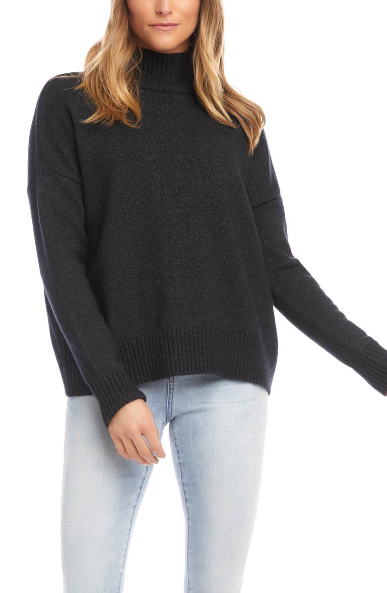 Karen Kane Turtleneck Sweater, Main, color, 