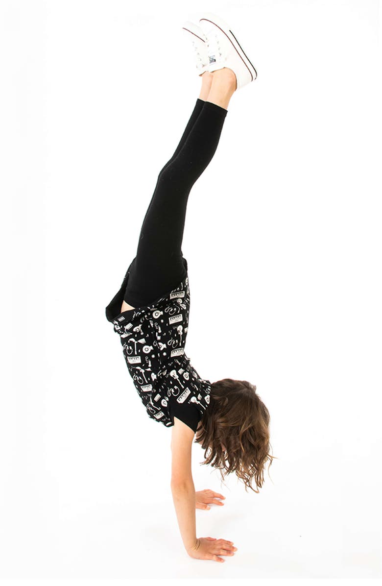 Mightly Organic Cotton Leggings 3-pk, Alternate, color, Black