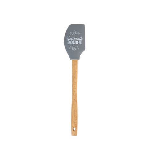 Totalee Gift Seriously Dough Gray Spatula Rubber Grey In Multi