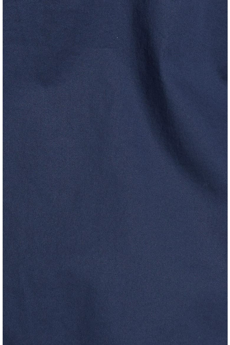 Classic Collar Stretch Cotton Shirt, Alternate, color, MIDNIGHT