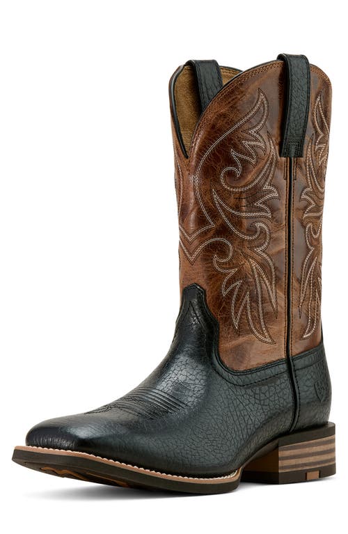 Ariat Slingshot Wide Square Toe Cowboy Boot In Black