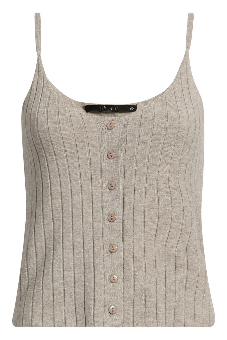 Vieste Rib Knit Camisole, Alternate, color, MINK