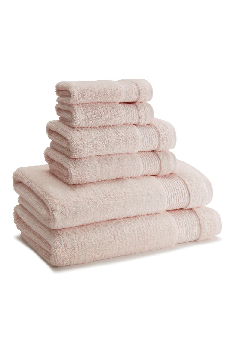 Pergamon Wash Towel, Main, color, POWDER PINK