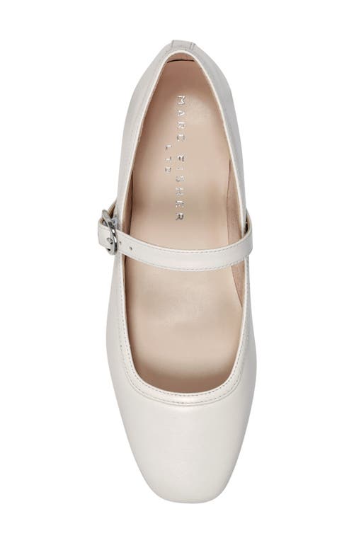 Marc Fisher Ltd Garissa Mary Jane Flat In White