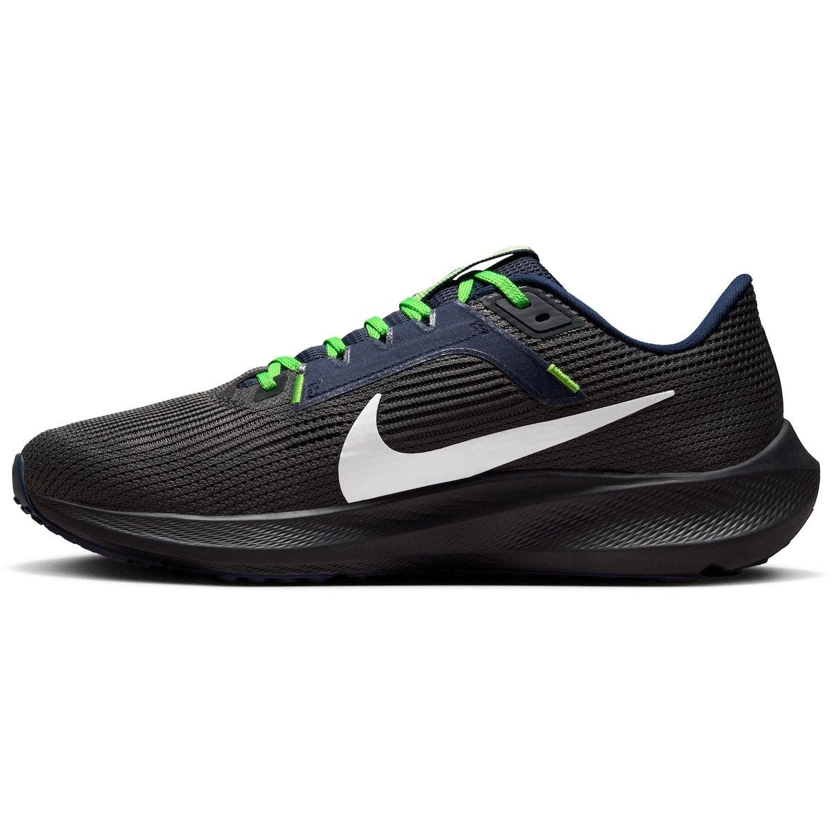 Nike Unisex Nike  Anthracite Seattle Seahawks Zoom Pegasus 40 Running Shoe, Alternate, color, 