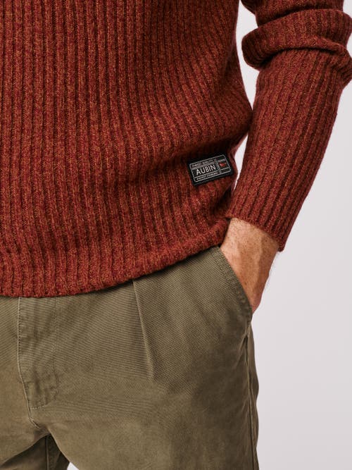 Aubin Ray Fisherman Rib Crew Neck Sweater