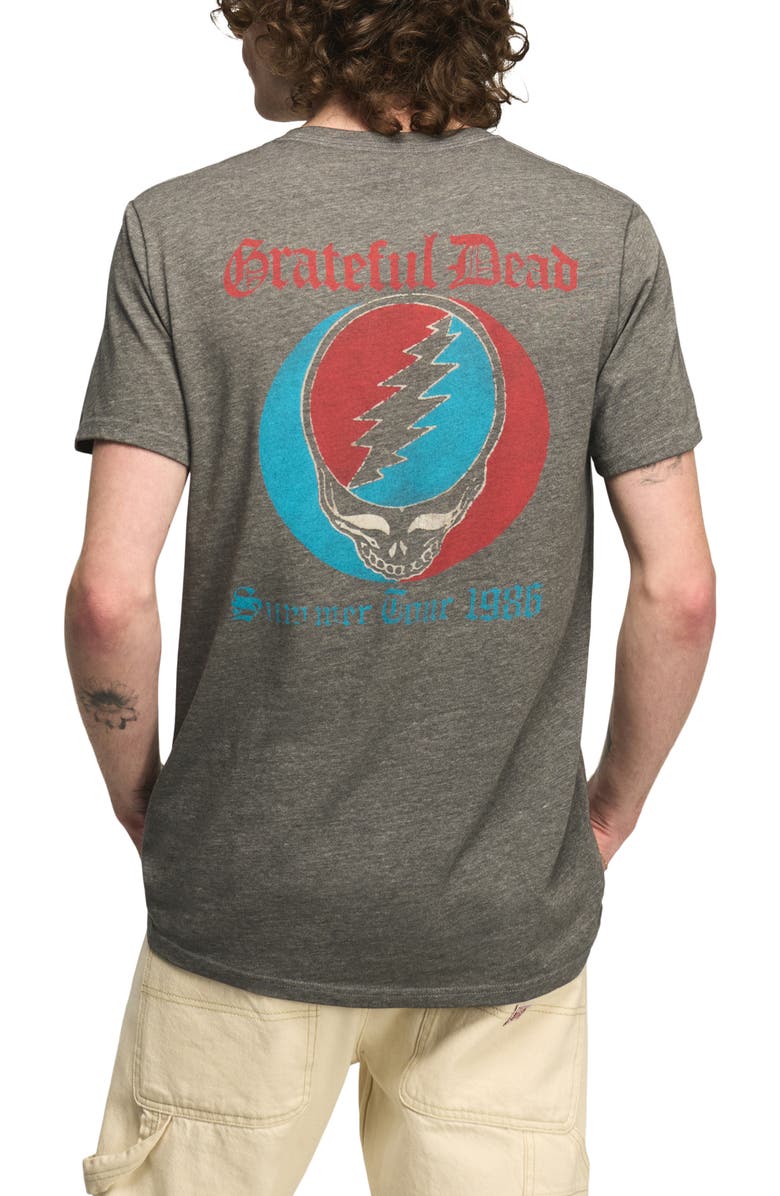 Lucky Brand Grateful Dead Summer Tour Graphic T-shirt, Alternate, color, Jet Black