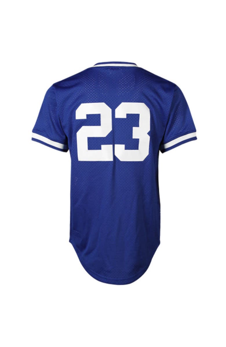 Mitchell & Ness Ryne Sandberg Chicago Cubs Cooperstown Authentic Collection Throwback Replica Jersey - Royal Blue, Alternate, color, 