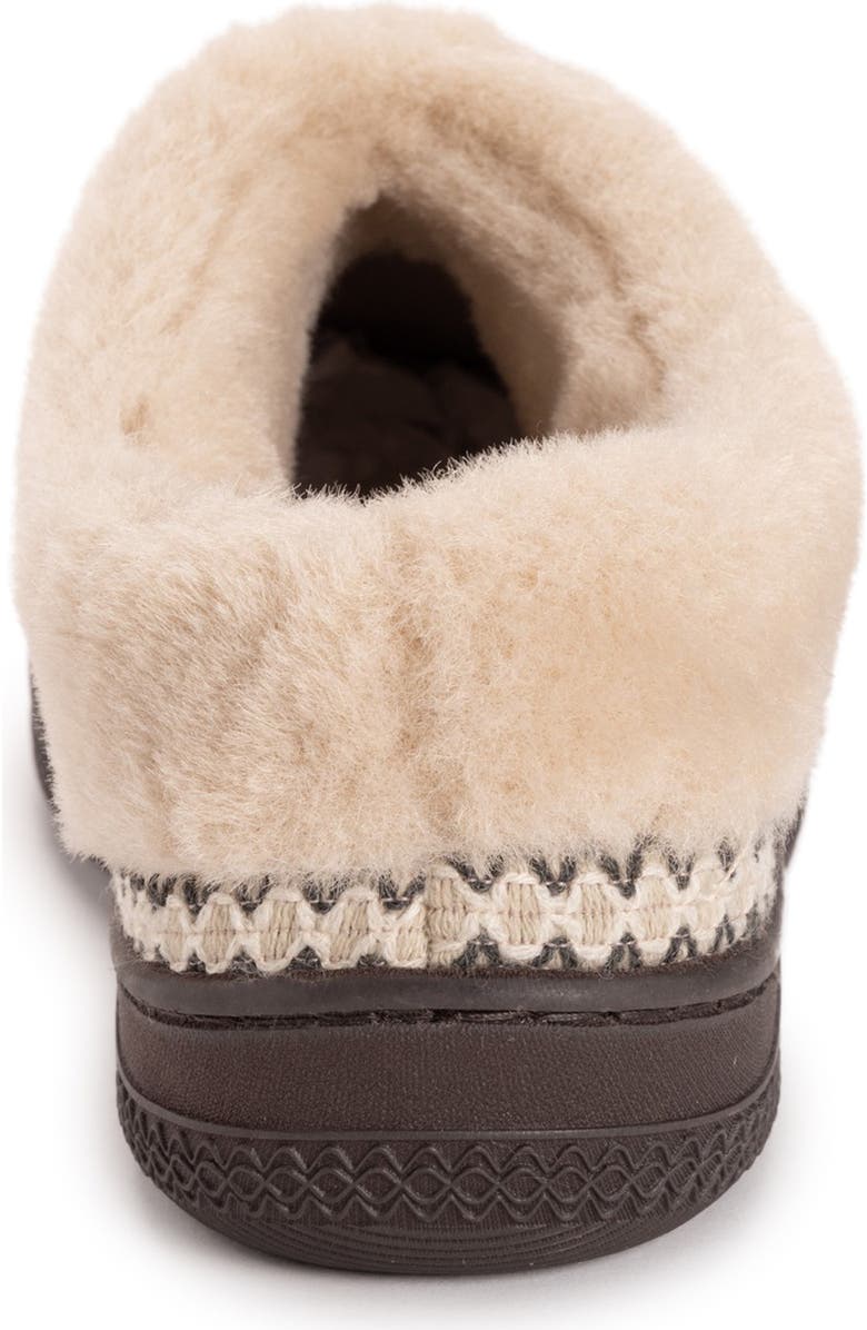 MUK LUKS Neira Faux Shearling Slipper, Alternate, color, Oatmeal