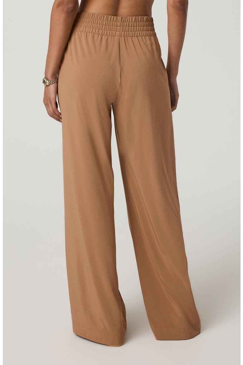 Villa Wide Leg Pants, Alternate, color, TOBACCO BROWN