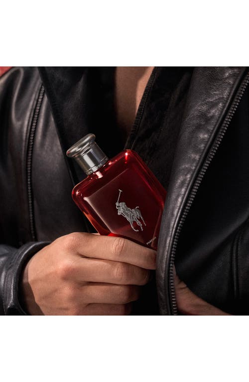 Ralph Lauren Polo Red Parfum Set In Transparent