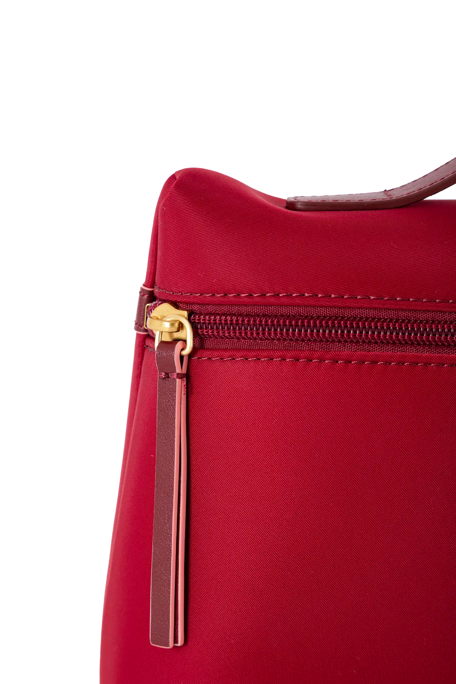 Nest Nylon Cosmetic Case, Alternate, color, Red