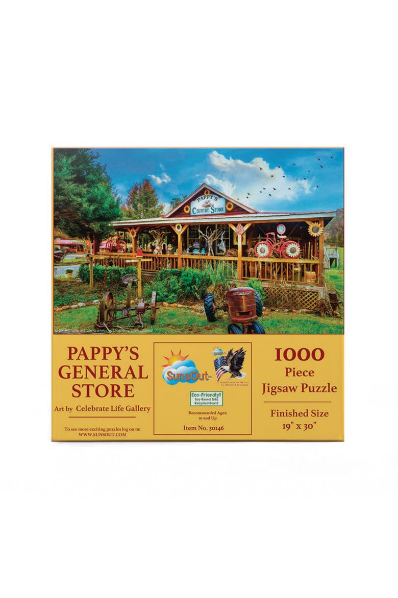 Pappy's General Store 1000 piece Jigsaw Puzzle for Adults, Alternate, color, Multicolor