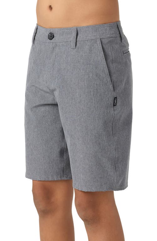 O'neill Kids' Reserve Heathered Swim Trunks In Heather Grey