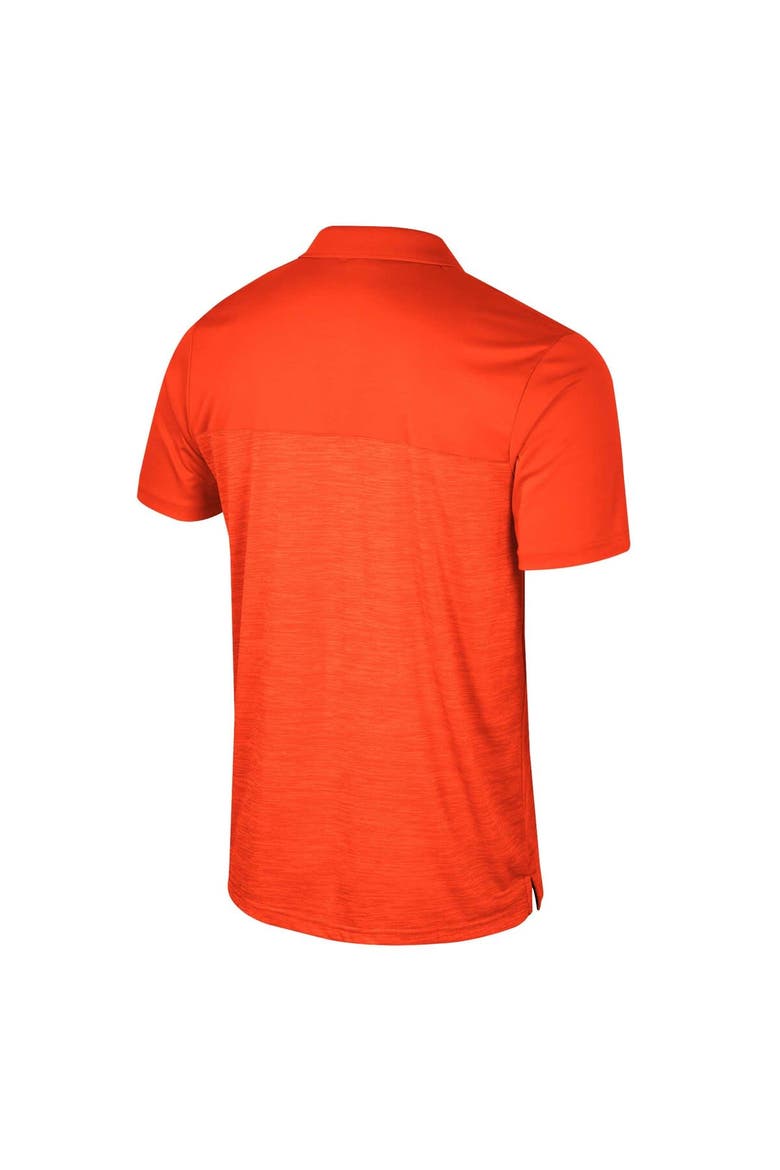 Men's Colosseum Orange Clemson Tigers Langmore Polo, Alternate, color, Orange