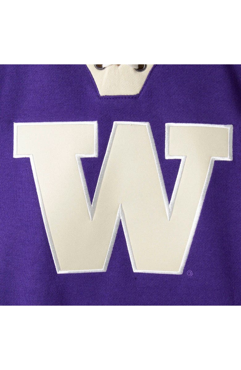 COLOSSEUM Men's Colosseum Purple Washington Huskies 2.0 Lace-Up Hoodie, Alternate, color, Purple
