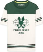 Psycho Bunny Kids' Mike Graphic Jersey T-Shirt