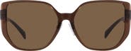 Versace 58mm Irregular Sunglasses
