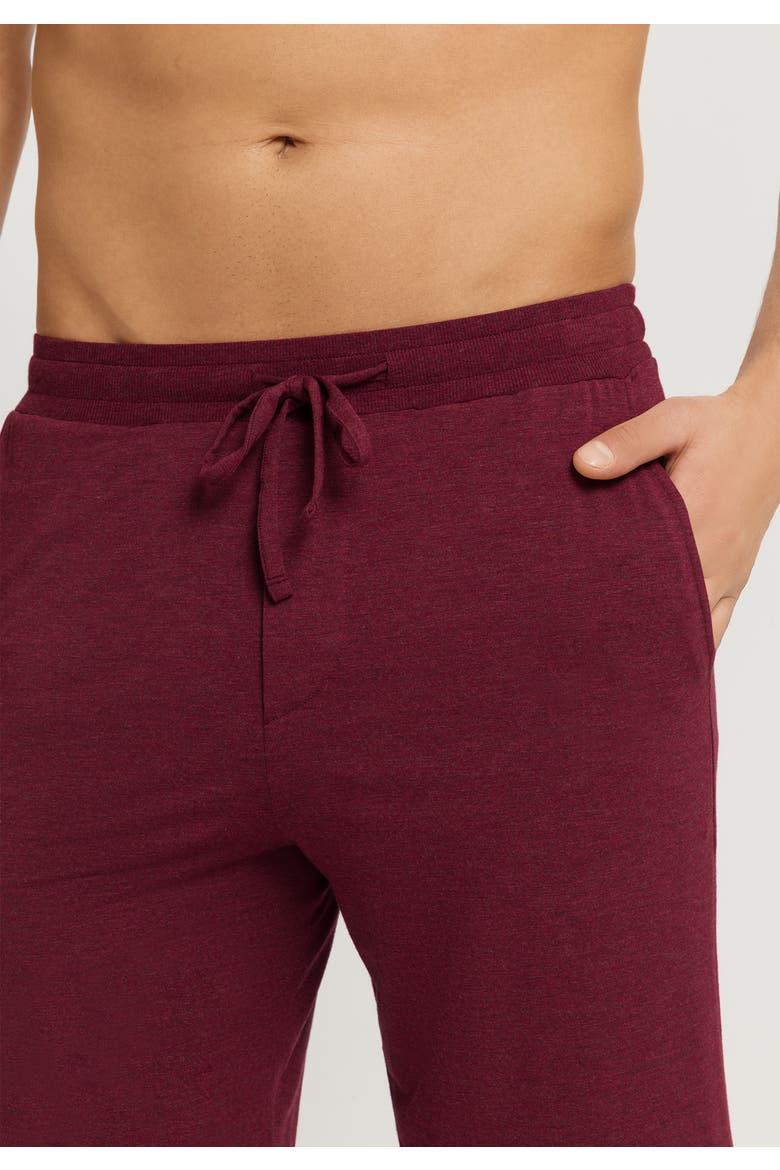 Casuals Drawstring Shorts, Alternate, color, Cabernet Melange