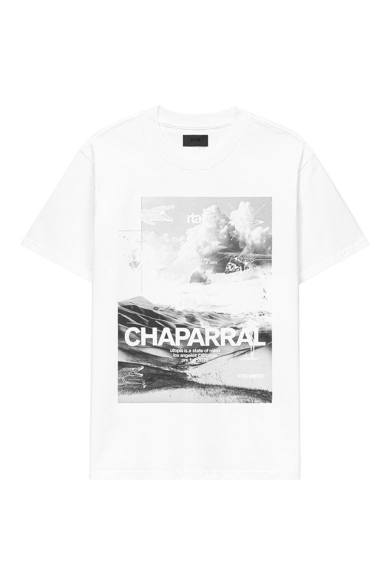 Liam Chaparral Graphic T-Shirt, Main, color, WHITE CHAPARRAL