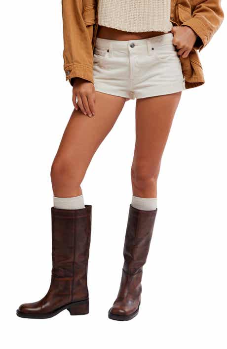Cali Cuffed Cotton Shorts