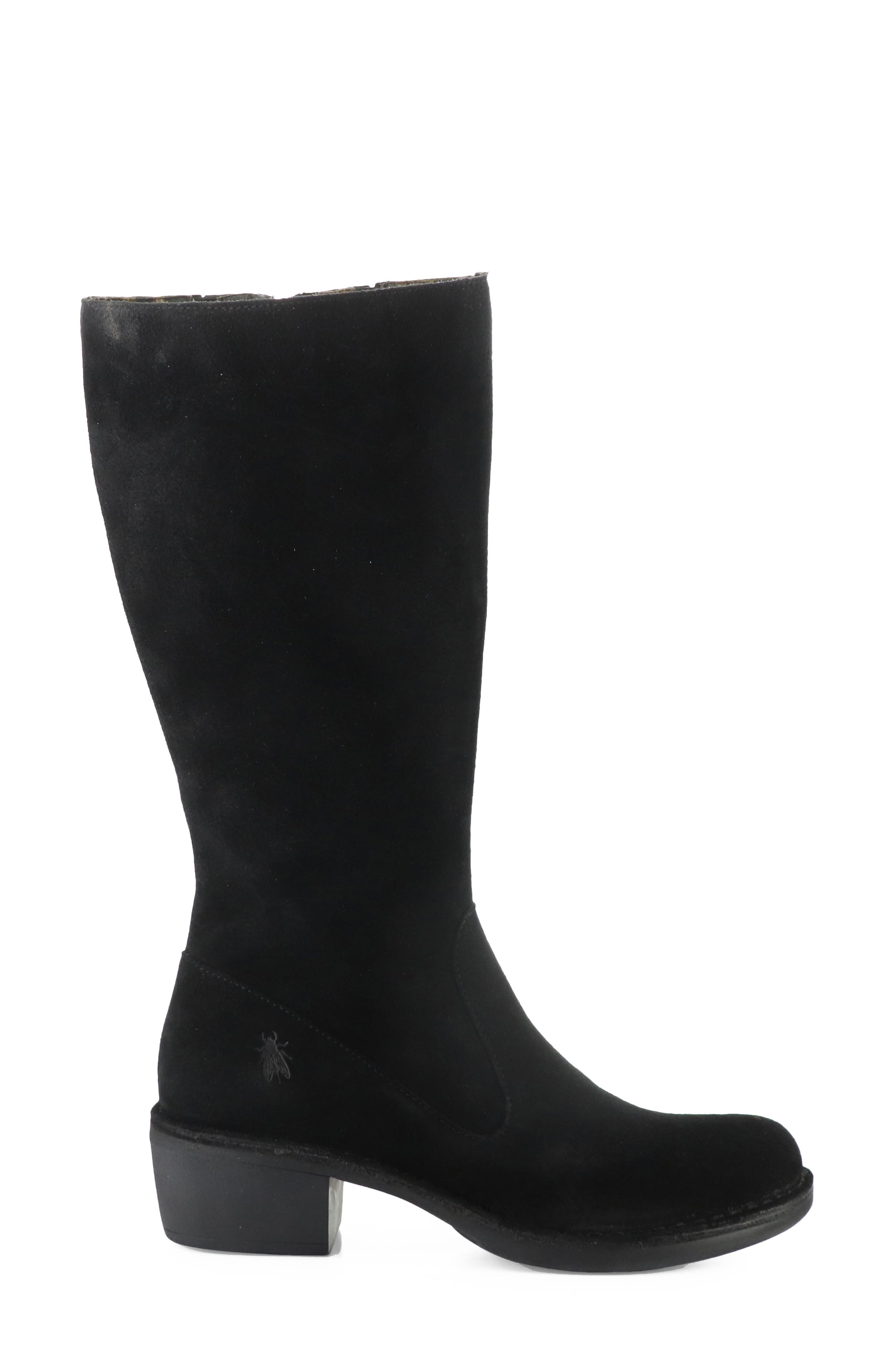 Murf Tall Boot, Alternate, color, 002 BLACK