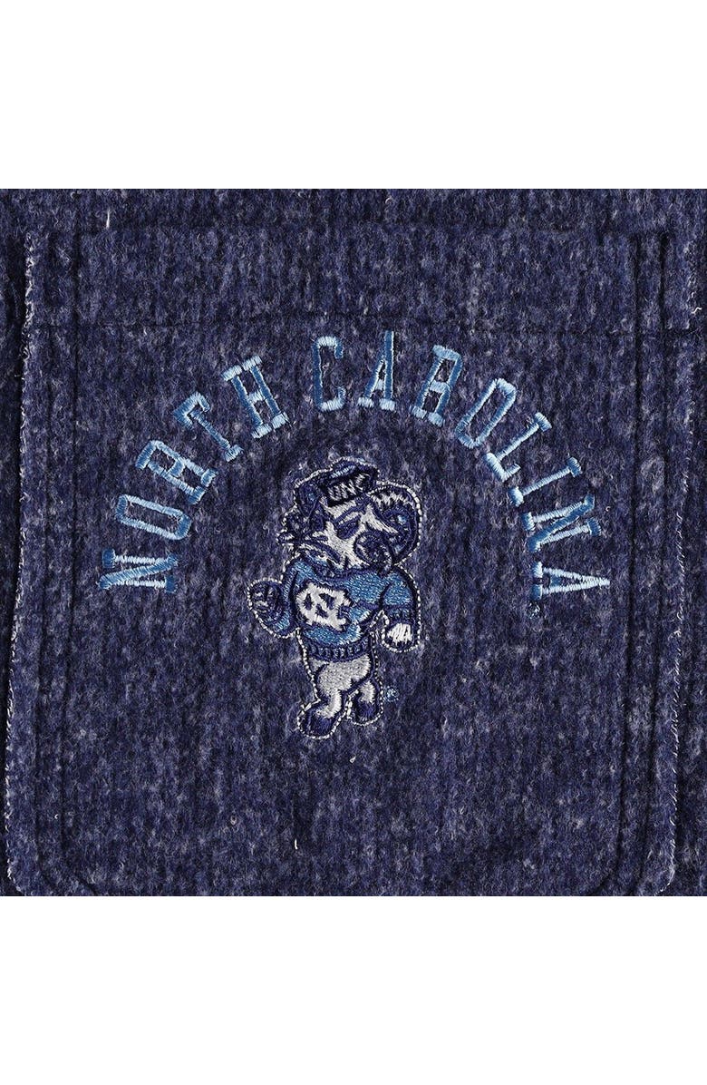 GAMEDAY COUTURE Women's Gameday Couture Navy North Carolina Tar Heels Switch It Up Tri-Blend Button-Up Shacket, Alternate, color, Navy