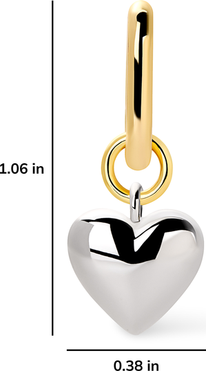 【国内送関税込】ana luisa WESLEY HeartEarrings GOLD SILVER Heart Earrings - Wesley | Ana Luisa | Online Jewelry Store