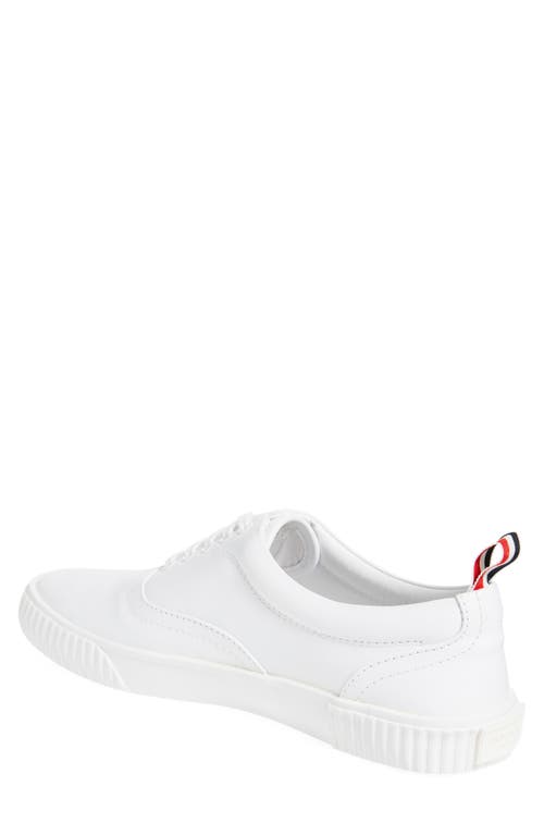Thom Browne Heritage Low Top Sneaker In White