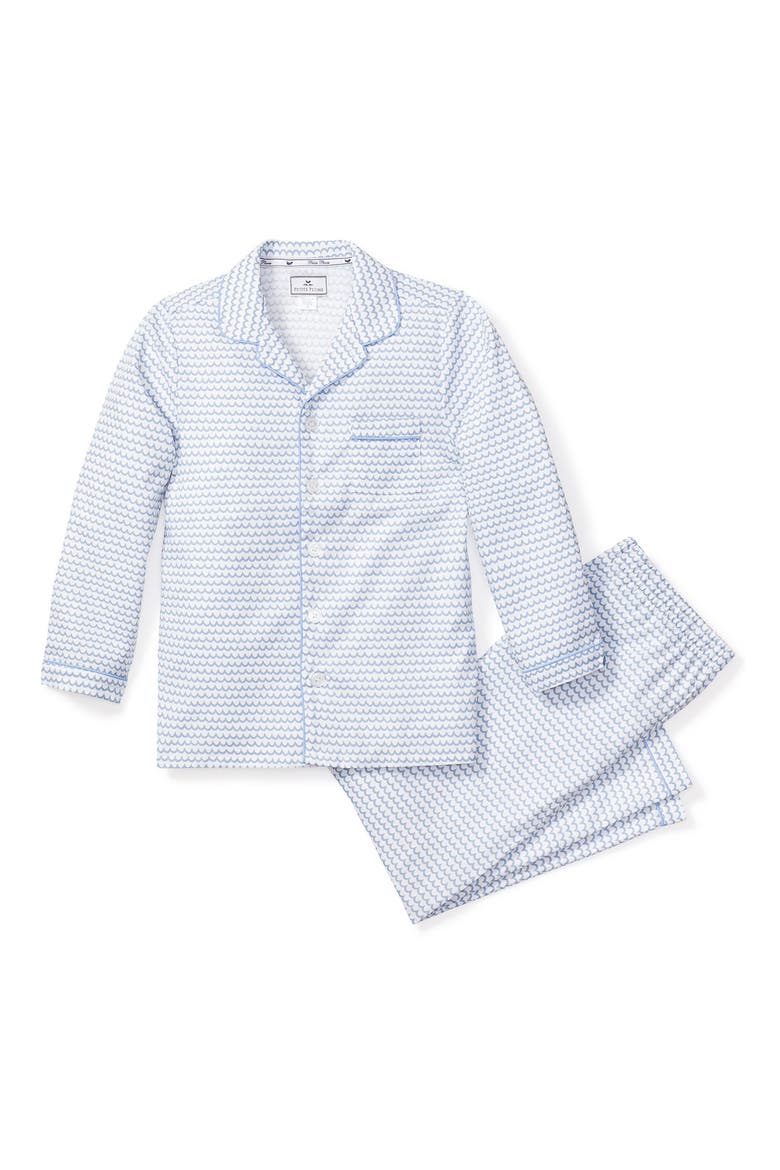 La Mer Pajama Set, Main, color, BLUE