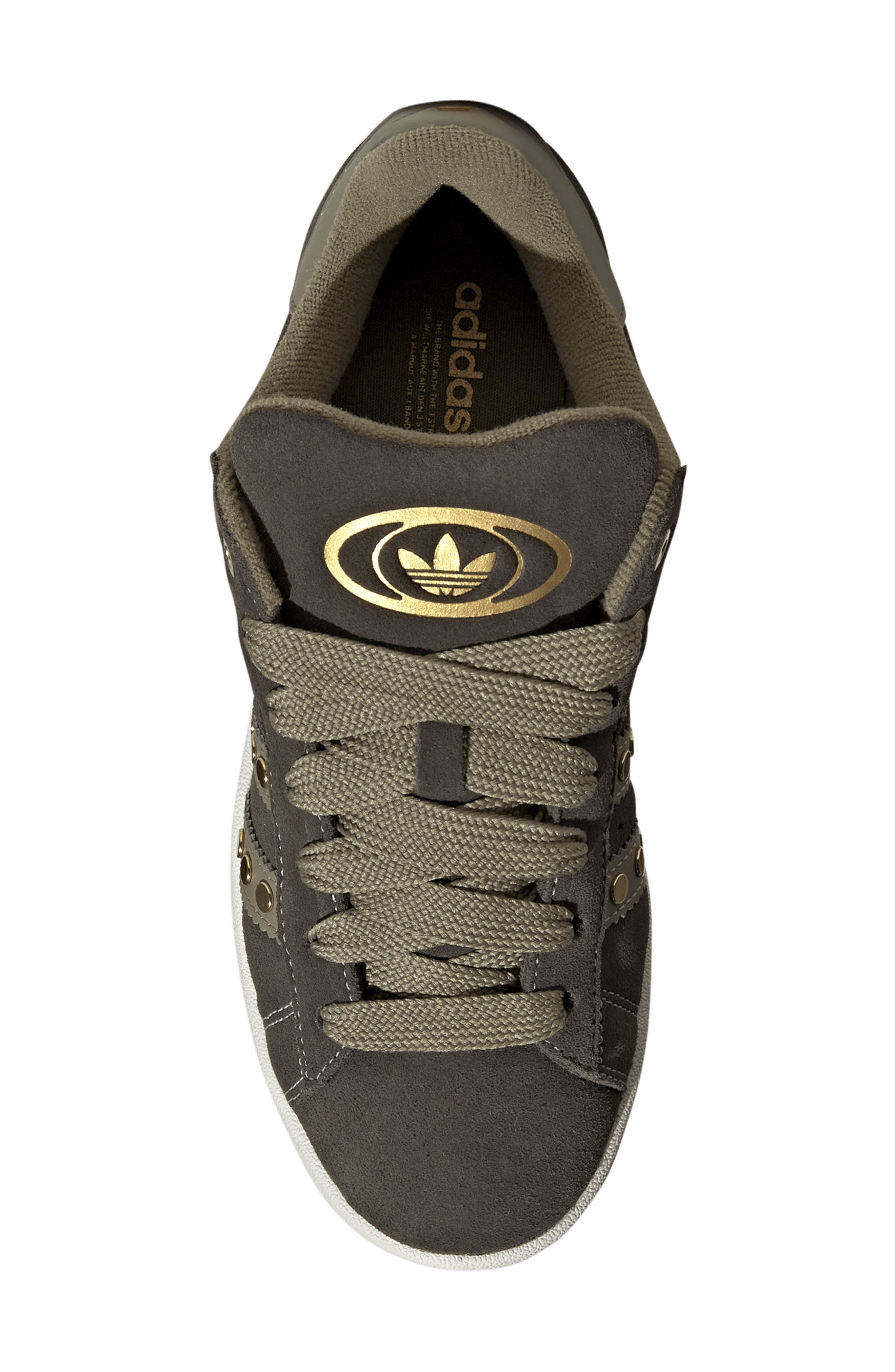 adidas Campus 00s Sneaker, Alternate, color, Olive/ Orbit Green/ Gold