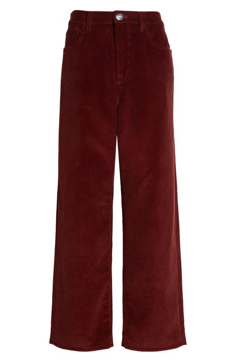 Bruun Baggy Corduroy Wide Leg Pants