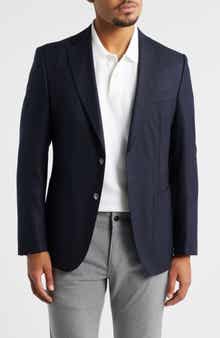 Huston Slim Fit Virgin Wool Sport Coat