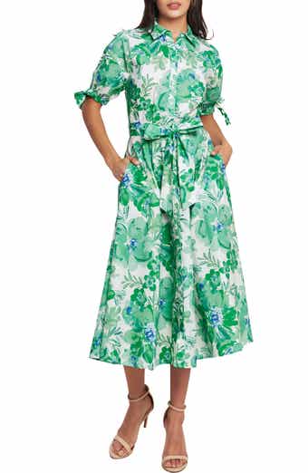 Floral Midi Shirtdress