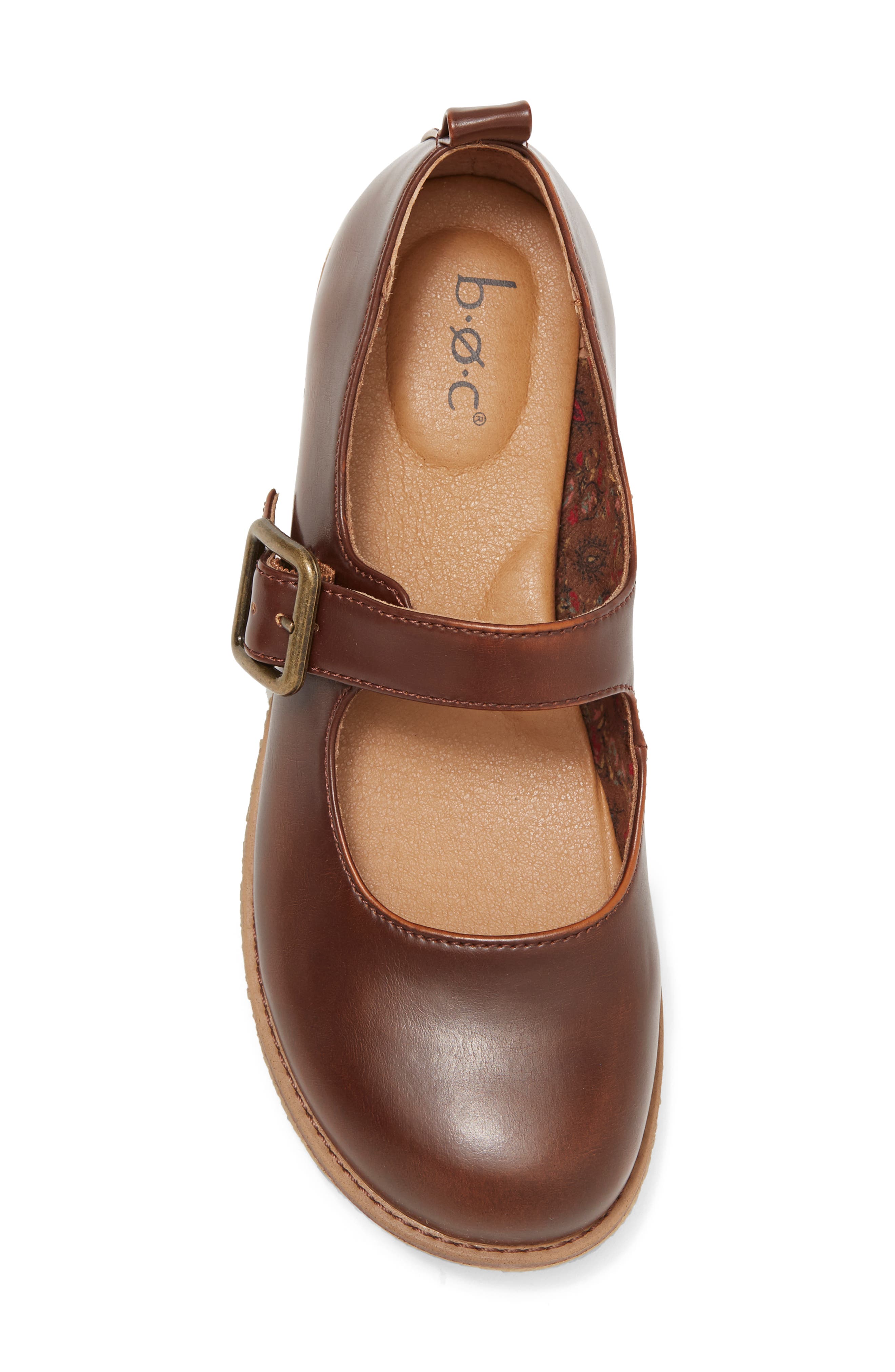 Lara Mary Jane Flat, Alternate, color, TAN BOX BRUSH